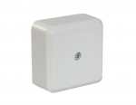 Paskirstymo dėžutė Liregus, 81x81x30mm, 650 &deg;C, IP30, baltos sp.