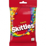 Dražė SKITTLES Fruits Pouch, 125 g