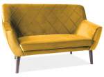 Sofa Signal KIER 2 VELVET, geltona