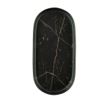 Pietų lėk&scaron;tė AURORA ARGOS BLACK, ovali, 27 cm