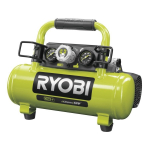 Akumuliatorinis kompresorius RYOBI R18AC-0, 18V (be akum. ir krov.)