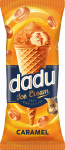 Ledai DADU vafliniame ragelyje, karam. sk. su karam. glaistu ir vafl. tra&scaron;kučiais, 150 ml