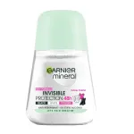 Rutulinis antiperspirantas moterims Garnier Mineral Invisible Protection Floral Touch, 50 ml