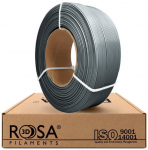 3D plastikas Rosa3D PLA, 1 kg, 1.75 mm, pilka sp.