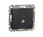 Antenos lizdas SCHNEIDER Sedna Design, antracitas; SDD114471