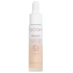 Makiažo pagrindas Gosh Dewy Foundation Drops, 004 Fair, 12 ml