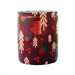 Kvepianti žvakė stikliniame indelyje BOLSIUS, raudonos sp., 6,8 x 8,2 cm