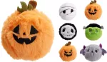 Dekoracija HALLOWEEN PLUSH BALL, 6 rū&scaron;ių, 7 cm
