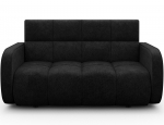 Sofa-lova Deverio, juoda sp., 154 x 103 cm x 83 cm