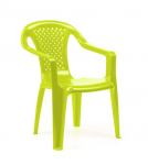 Plastikinė vaiki&scaron;ka kėdė SEDIA BABY, 37 x 40 x 52 cm, salotinės sp.