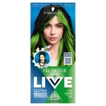 Pusiau ilgalaikiai plaukų dažai Schwarzkopf Live Ultra Brights X Final Fantasy XIV Online, 024 Vivid Green