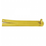 Lanksto laikiklis CM 13, 255 x 40 x 13 mm, geltonos sp.