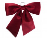 Įsegama kalėdinė dekoracija BOWTIE, raudonos sp., 66 x 72 cm, 1 vnt