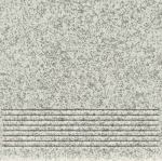 Akmens masės plytelės pakopa GRANITA WHITE ANTISLIP, 30 x 30 cm