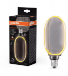 Dekoratyvinė LED lemputė OSRAM O-FILAMENT, G100, E27, 4W, 1800K, 110lm, dimeriuojama