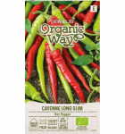 Vienamečių paprikių CAYENNE LONG SLIM sėklos, 0,01 g