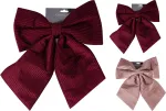 Pakabinama kalėdinė dekoracija VELVET BOW, raudonos/rausvos sp., 35 x 40 cm, 1 vnt