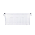 Plastikinė daiktadėžė su dangčiu ir spaustukais HOME EXPERT, 12 l