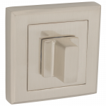 WC užsuktukas QD-100, kvadratinė, nikelio spalvos