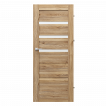 Vidaus durų varčia Verte Home H.3, mauvella ąžuolo sp., 844 x 2030 x 40 mm, de&scaron;inė