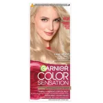 Plaukų dažai Garnier Color Sensation, 10.21 &scaron;ilkinė perlinė blondinė