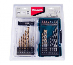 Sukimo antgalių ir grąžtų rinkinys MAKITA E-07032, 27 dalys