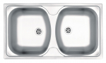Virtuvinė plautuvė Deante Techno ZMU_0200, satin