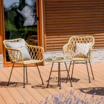 Lauko baldų komplektas PATIO Desire, smėlio