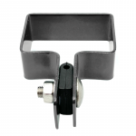 Galinė stulpo apkaba, pilkos sp., 60 x 40 mm