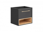 Vonios spintelė COMAD BORNEO COSMOS 820 FSC, pilka
