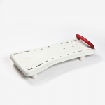 Vonios lenta, su rankenėle pasilaikymui, statoma ant vonios kra&scaron;tų, balta