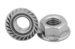 Veržlė ISO4161/DIN6923 M10, nerūdijantis plienas, A2, 6 vnt.