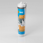 Sanitarinis silikoninis hermetikas KNAUF SILBERGRAU, &scaron;v. pilka sp., 300 ml