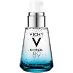 Stiprinamasis drėkinamasis veido busteris Vichy Mineral 89, 30 ml