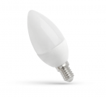 LED lemputė SPECTOR LIGHT, E14 C37, 6W, 3000K, 490 lm