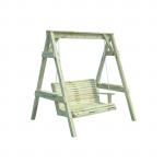 Medinės sūpynės su suoliuku &bdquo;Versmė&ldquo;