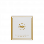 Kvepianti žvakė stikliniame indelyje ILAJA Liberation, 8 x 10,4 cm