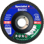 Žiedlapinis &scaron;lifavimo diskas SPECIALIST+ Basic, 125 x 22,22 mm, ZK80