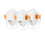 Puskaukė NEO TOOLS FFP2, sulankstoma, su vožtuvu, 3 vnt.