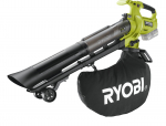 Akumuliatorinis lapų pūstuvas-siurblys RYOBI ONE+ HP RY18BVXA-0, 18 V, 250 km/h, be akumuliatoriaus