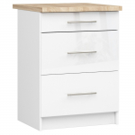 Virtuvės spintelė OLIVIA S 60 cm, balta