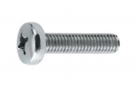 Varžtai DIN7985, M6 x 70 mm, 10 vnt., cinkuoti