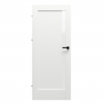 Vidaus durų varčia Verte Home M.1, baltos sp., 644 x 2030 x 40 mm, kairė