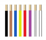 Instaliacinis kabelis, Lietkabelis PV1 (H07V-U), 2,5 mm&sup2;, žalias-geltonas,  100 m