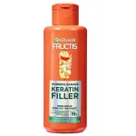 Atkuriamoji nuplaunama plaukų priemonė Garnier Fructis Goodbye Damage Keratin Filler, 200 ml