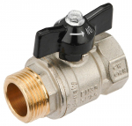 Rutulinis ventilis GENERAL FITTINGS, 3/4", vid/i&scaron;or, trumpa rankena