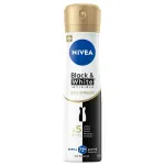 Pur&scaron;kiamas antiperspirantas Nivea Black&White Invisible Silky Smooth, 150 ml