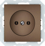 Ki&scaron;tukinis lizdas, be rėmelio, VILMA QR1000, Mocha spalva