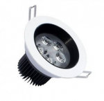 Įmontuojamas LED &scaron;viestuvas TOPE ANDA, 5 W, 351 lm, 3500K, IP40, baltos sp., apvali f.