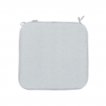 Kėdės paklotėlis MADISON, 38 x 38 x 2 cm, panama &scaron;viesiai pilkos sp.